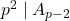 p^2\mid A_{p-2}